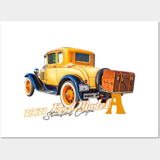 1931 Ford Model A Standard Coupe Posters and Art